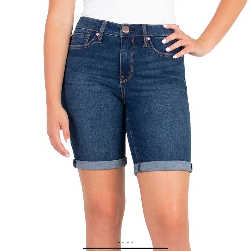 Seven7 Women’s Sunset Bermuda Denim Short